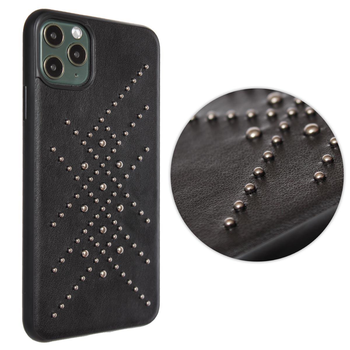 Накладка Leather Brynn iPhone X/Xs Чорна