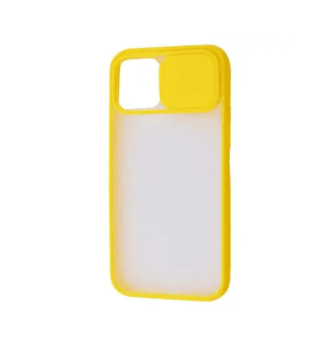 Накладка Camshield mate TPU для IPhone 12/12 Pro (Yellow)