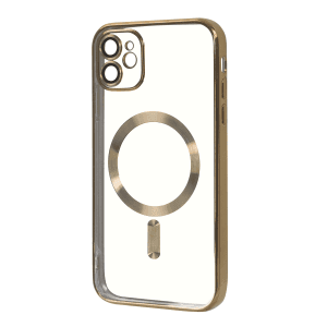 Накладка Metal Matte Case MagSafe для iPhone 13 (gold titanium)