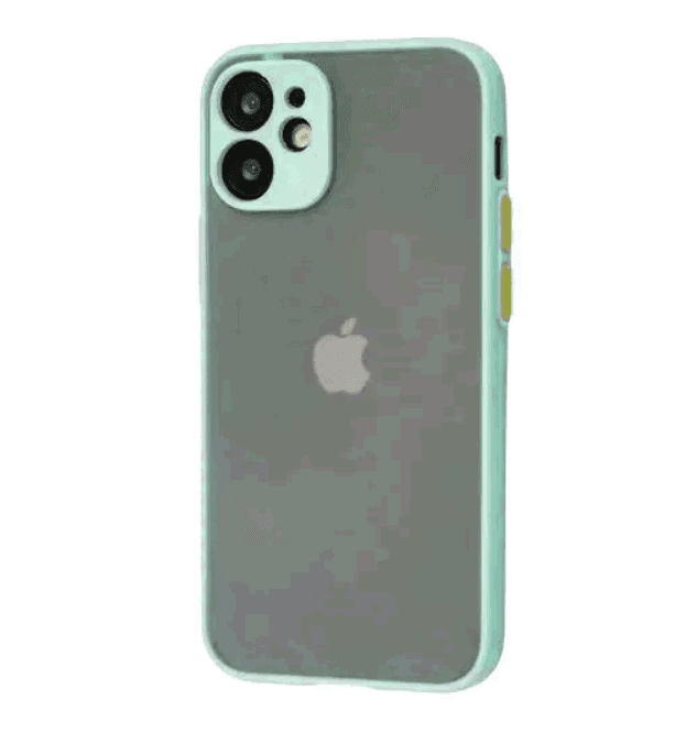 Накладка Totu Gingle Camera для IPhone 12 Mini  м`ятна