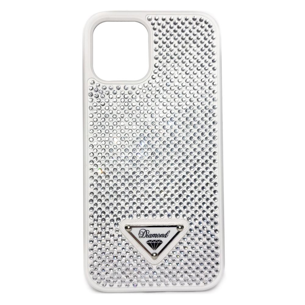 Накладка Diamonds для Iphone 14 Pro Max (White)