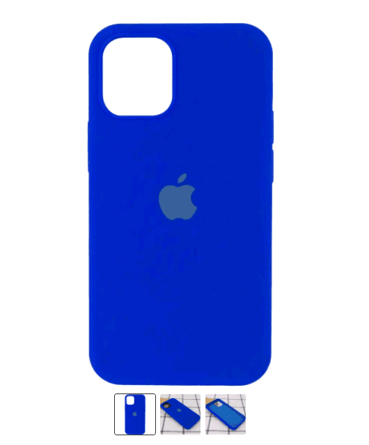 Silicone Case Full Protective (AA) для iPhone 13 (Electric)