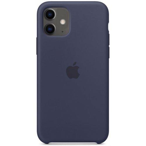 Silicone Case (AA) для iPhone 12 mini (5.4") (Sea Dark Blue)