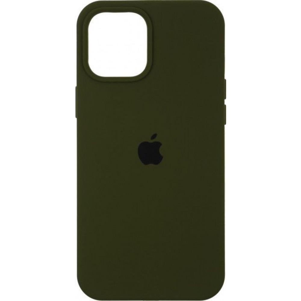 Silicone Case Full Protective (AA) для iPhone 12 mini  (Virid)