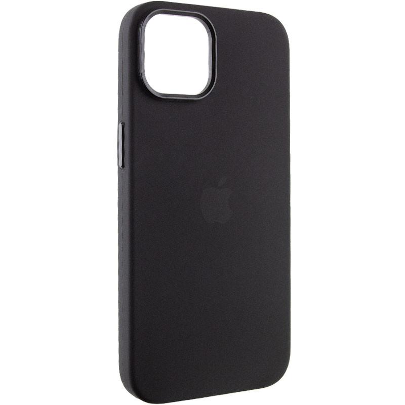 Silicone Case Full (Metal Frame and Buttons) для iPhone 13/14 (Black)