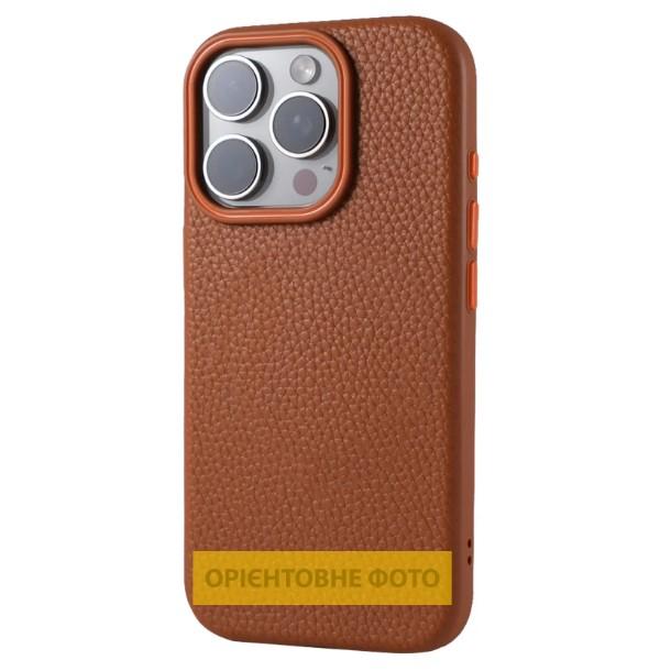 Чохол Syndee with MagSafe для iPhone 15 Pro Max  (Golden Brown)