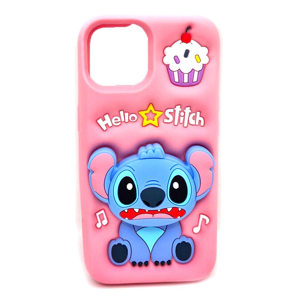 Чохол Stitch для iPhone 13/14/15 (Pink)