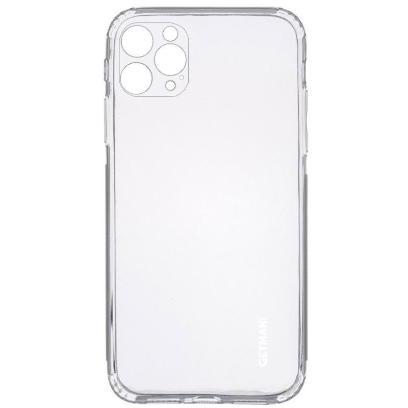 Накладка GETMAN Clear 1,0 mm для  iPhone 12 Pro Max (6.7")  прозора