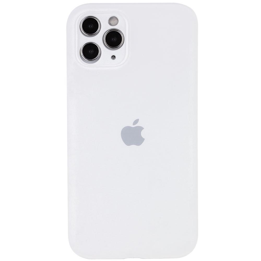 Silicone Case Full Camera Protective (AA) для iPhone 12 Pro Max (White)