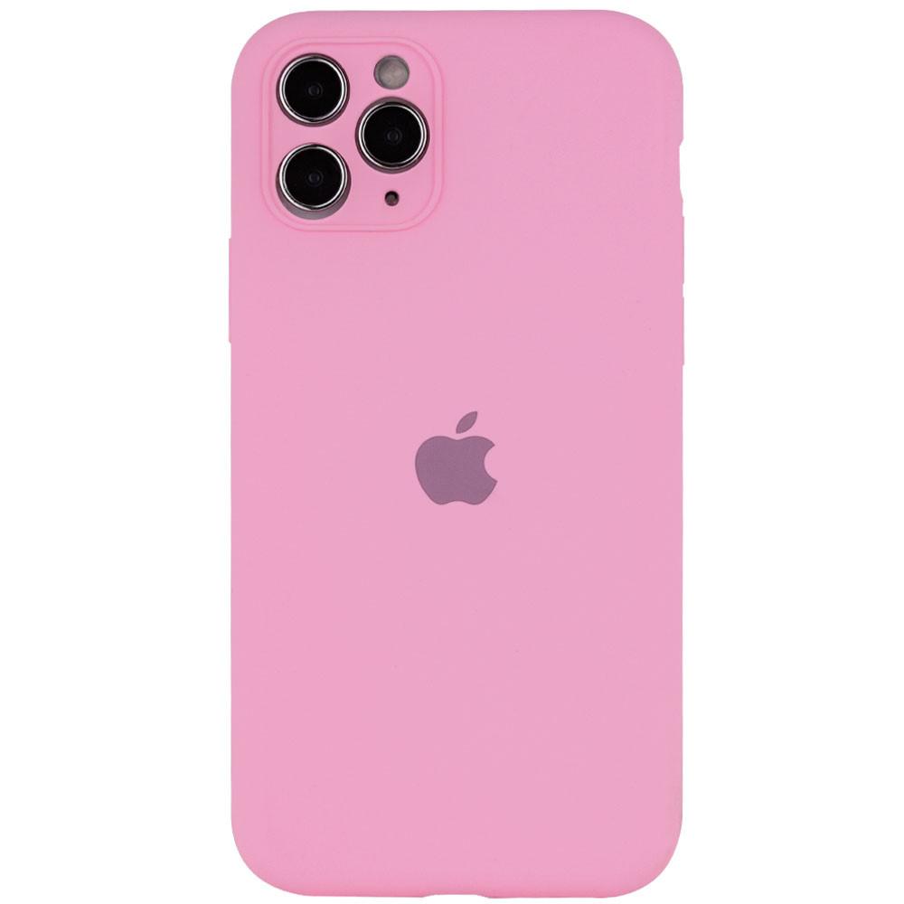 Silicone Case Full Camera Protective (AA) для iPhone 12 Pro Max (Light Pink)