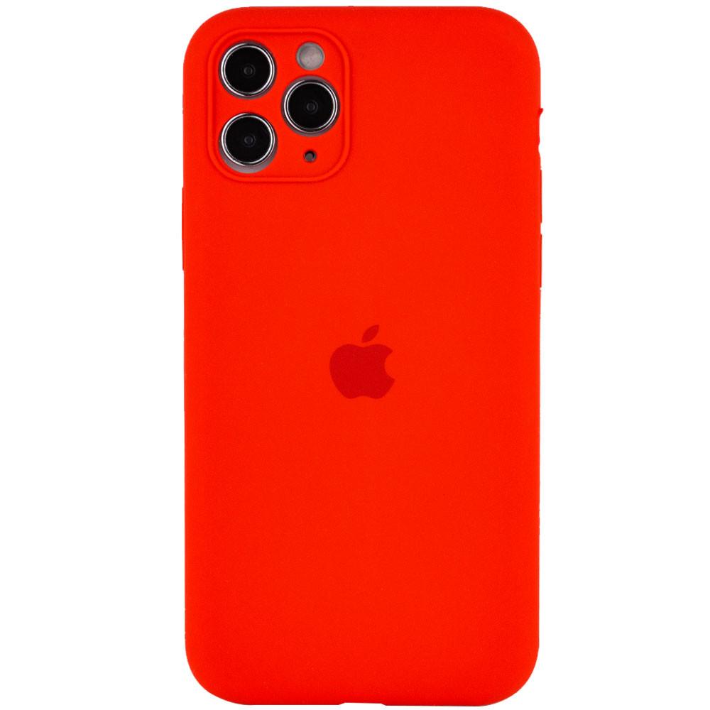 Silicone Case Full Camera Protective (AA) для iPhone 12 Pro Max (Red)