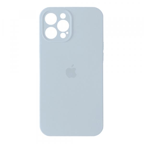 Silicone Case Full Camera Protective (AA) для iPhone 12 Pro Max (Light Blue)