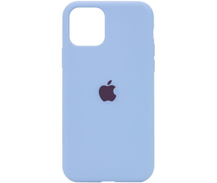 Silicone Case Full Protective (AA) для iPhone 12 Pro Max (6.7") (Lilac Blue)