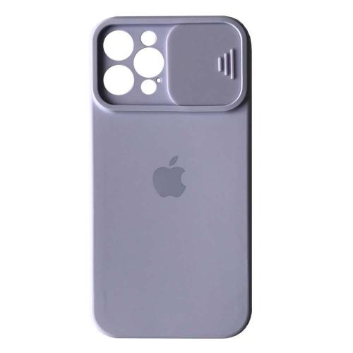 Silicone Case Square Slider Full Camera Protective (AA) для iPhone 12 Pro Max (Dasheen)