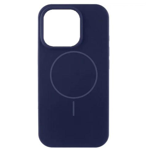 Silicone Case Full Protective (AA)  with MagSafe для iPhone 13 (Midnight blue)