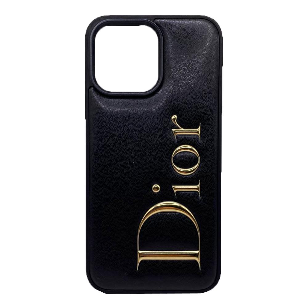 Чохол Dio logo для IPHONE 13/14  чорний / золотий