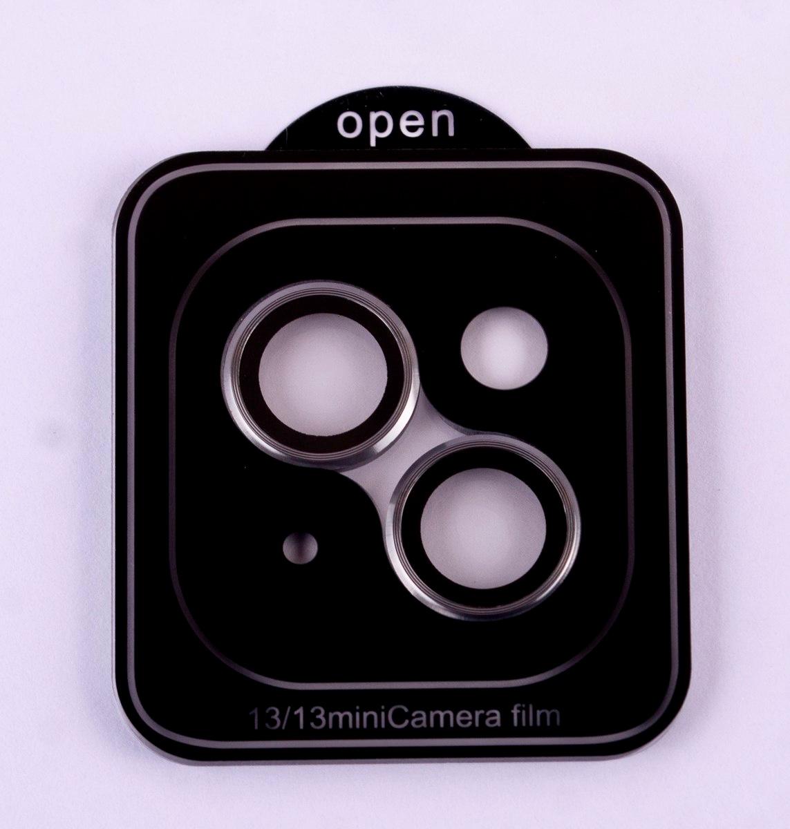 Захисне скло для камери iPhone 13/13 Mini (Графіт)