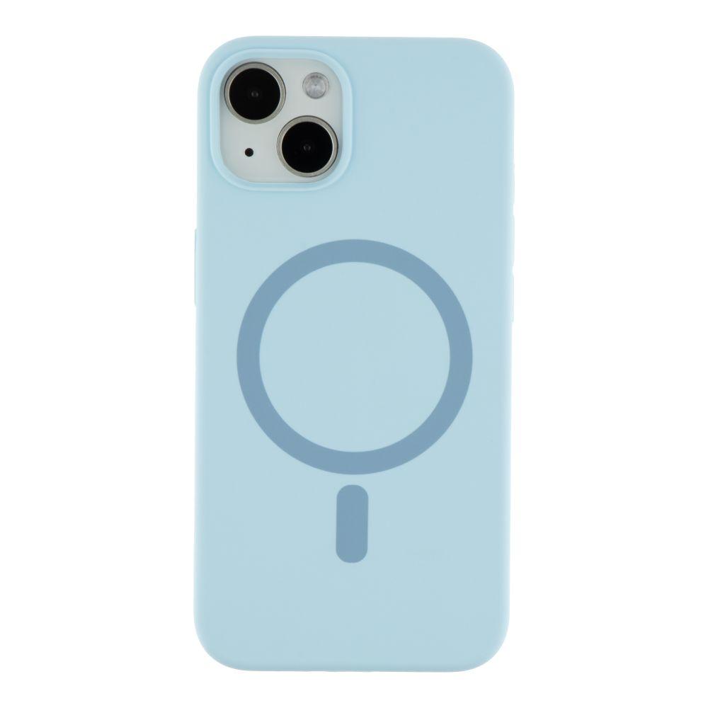 Silicone Case Full Protective (AA)  with MagSafe для iPhone 13 (Lilac cream)