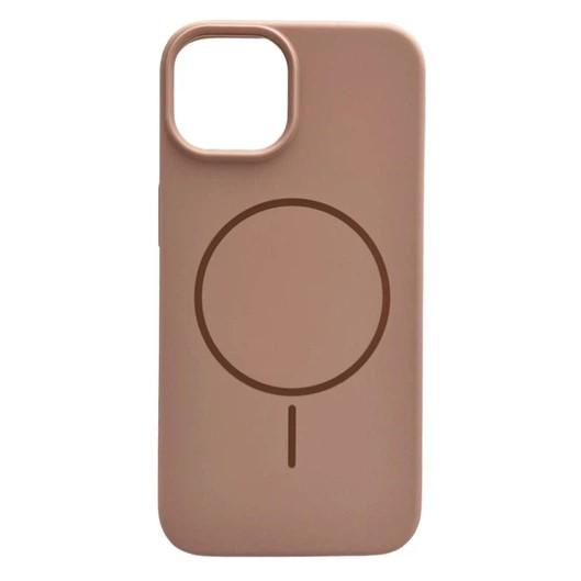 Silicone Case Full Protective (AA) with MagSafe для iPhone 16 Pro Max (Brown)