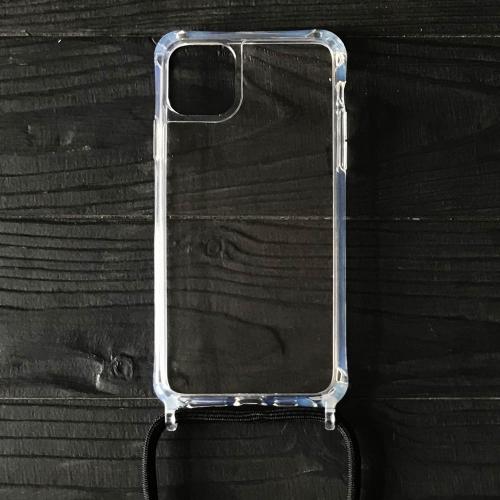 Накладка Strap для IPhone 14 Plus/15 Plus (Прозорий)