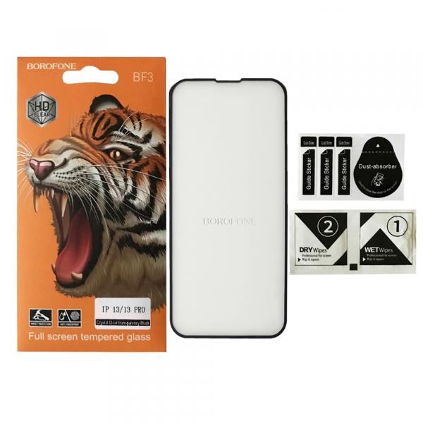 Захисне скло BOROFONE для iPhone 14 Pro Max  black