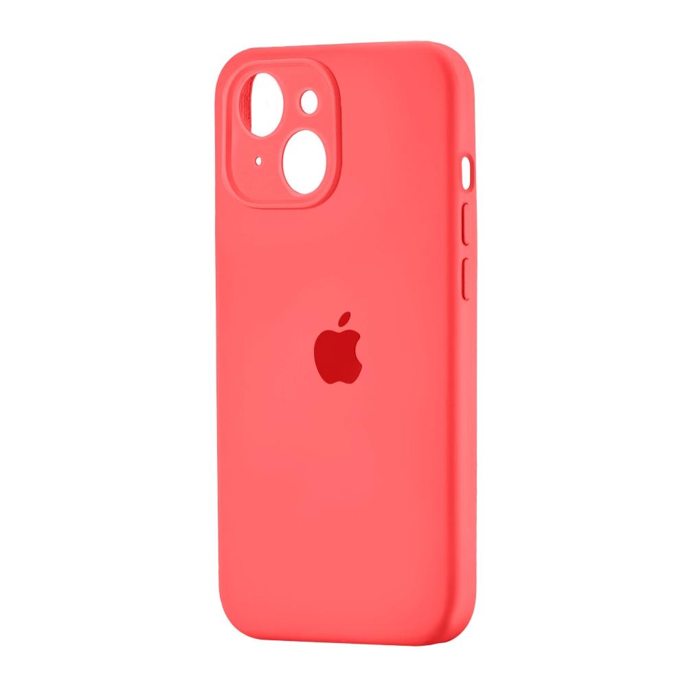 Silicone Case Square Full Camera Protective (AA) для iPhone 13 (Red)