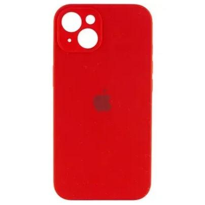 Silicone Case Full Camera Protective (AA) для iPhone 13 (Dark Red)