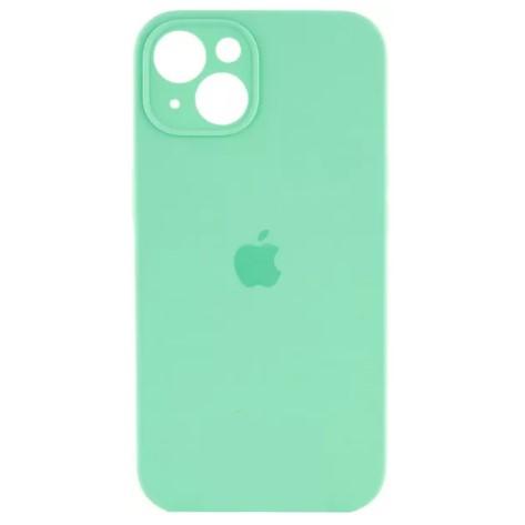 Silicone Case Full Camera Protective (AA) для iPhone 13 (mint gum)