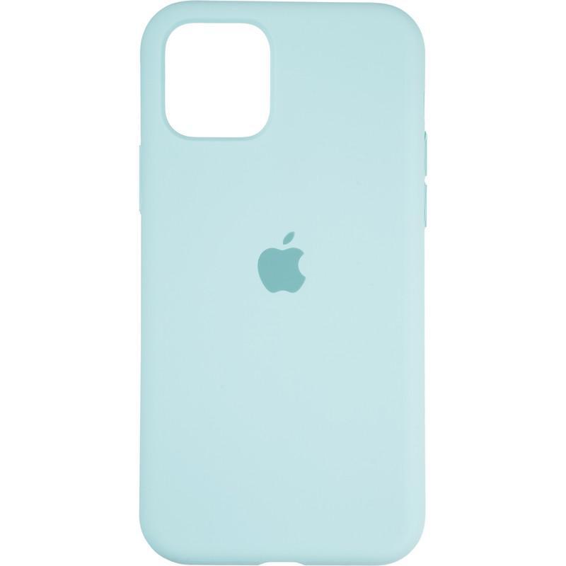 Silicone Case Full Protective (AA) для iPhone 13 (Ice sea blue)