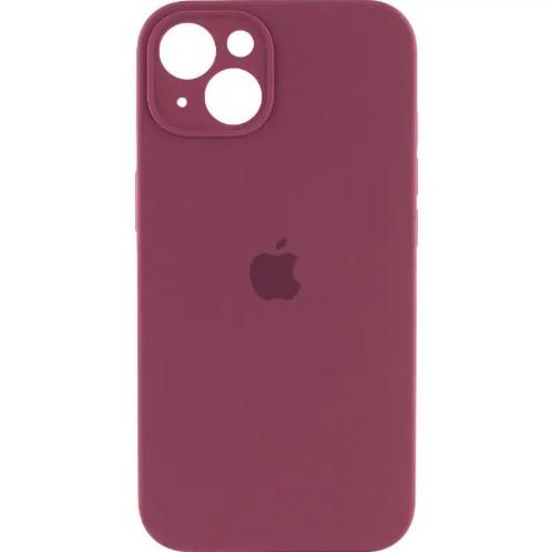 Silicone Case Full Camera Protective (AA) для iPhone 13 (Plum)