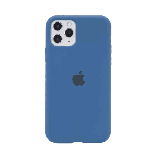 Silicone Case Full Protective (AA) для iPhone 13 (Denim blue)