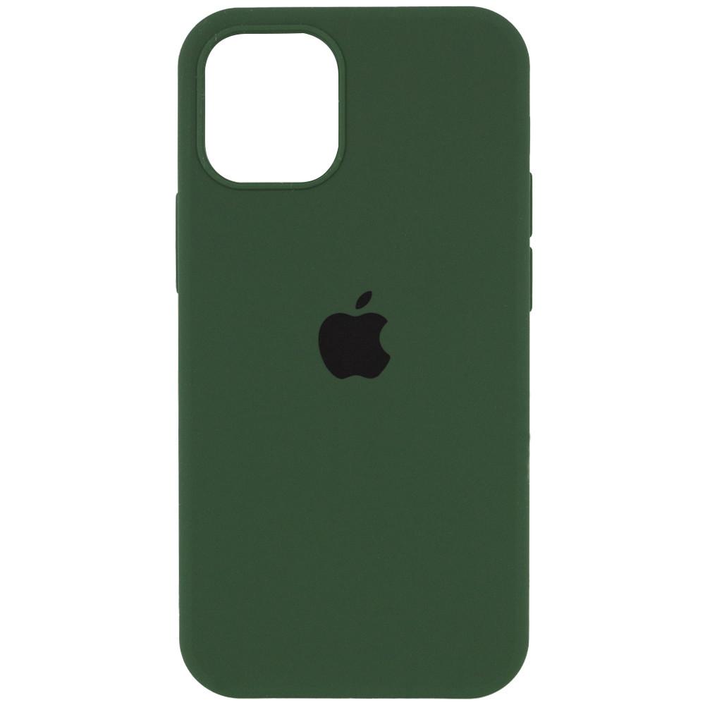 Silicone Case Full Protective (AA) для iPhone 13 (Army Green)