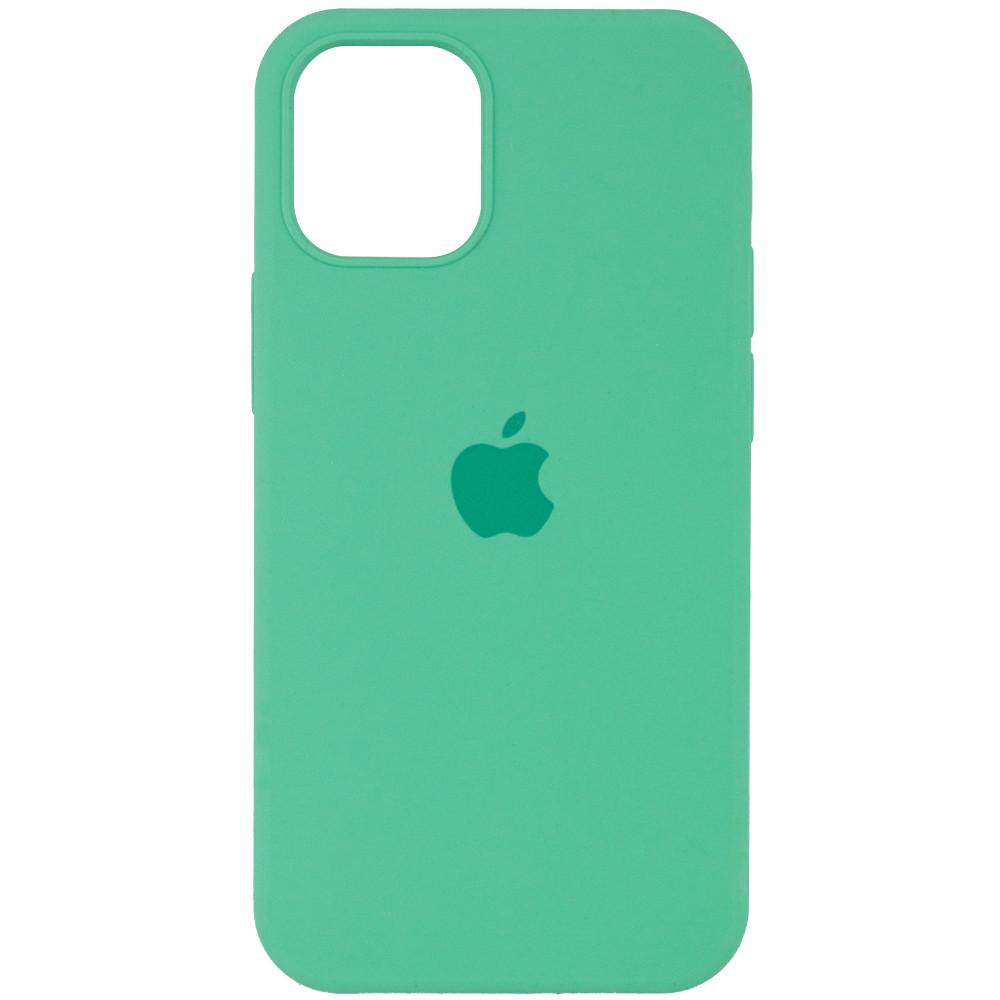 Silicone Case Full Protective (AA) для iPhone 14 Pro Max (Spearmint)