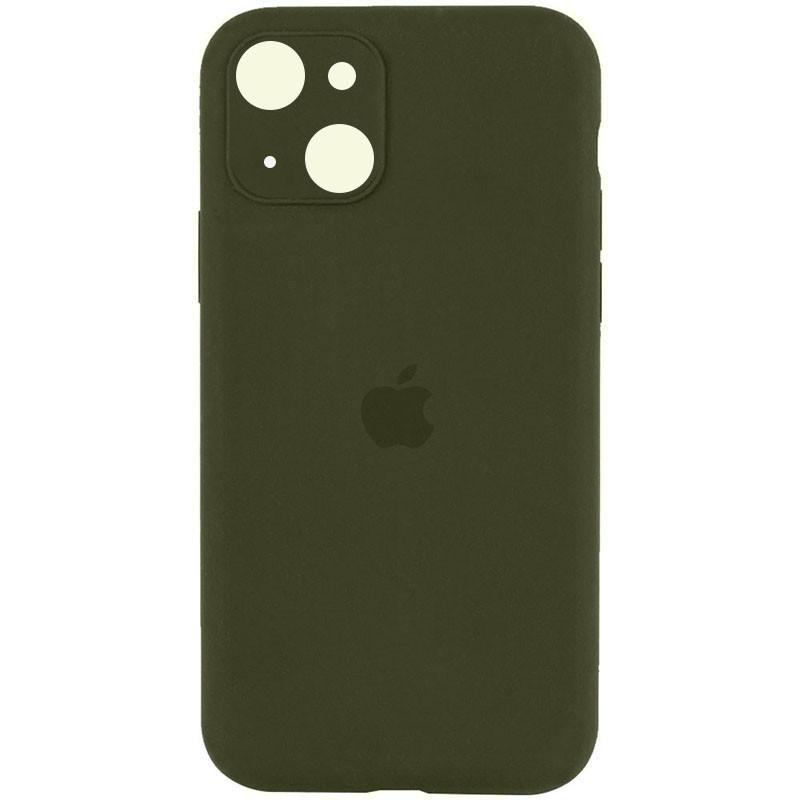Silicone Case Full Camera Protective (AA) для iPhone 13 (Virid)