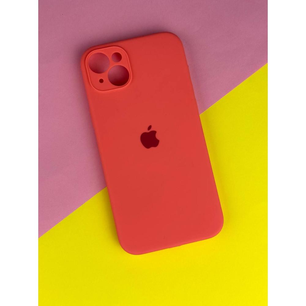 Silicone Case Full Camera Protective (AA) для iPhone 13 (Grapefruit)