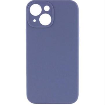 Silicone Case Full Camera Protective (AA) для iPhone 13 (Lavander gray)