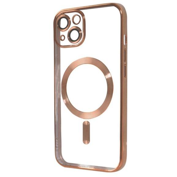 Накладка SHINING Camera MagSafe для  iPhone 13 mini Gold
