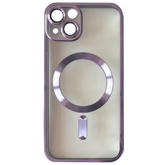 Накладка SHINING Camera MagSafe для  iPhone 13 mini Purple