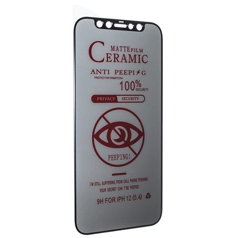 Гнучке скло Ceramic PRIVACY MATTE для iPhone 12 Mini 5.4" матове