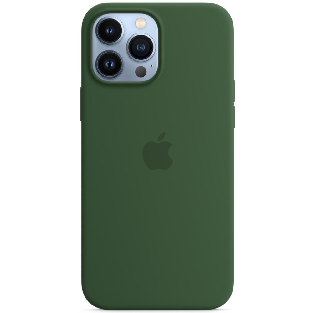 Silicone Case Full Protective (AA) для iPhone 13 Pro (Dark Olive)