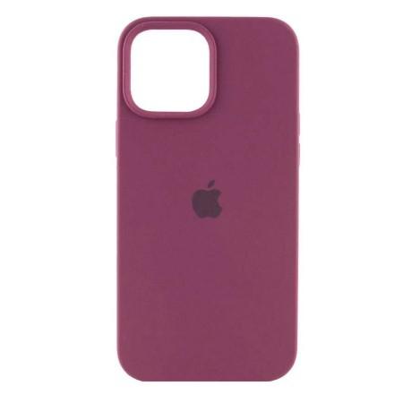 Silicone Case Full Protective (AA) для iPhone 13 (Plum)