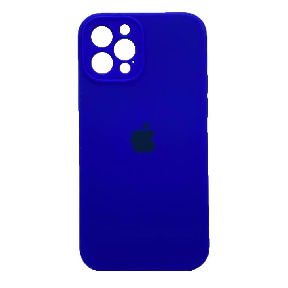 Silicone Case Square Full Camera Protective (AA) для iPhone 16 Pro Max (Electric)