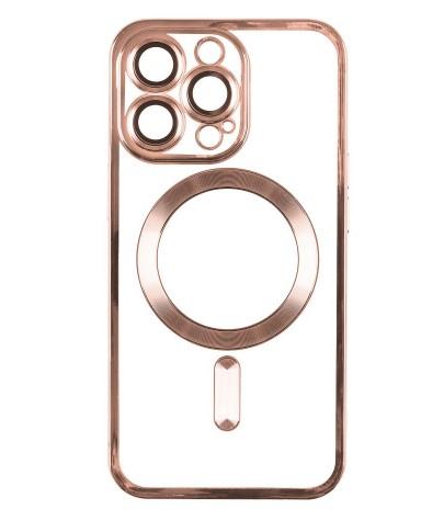 Накладка SHINING Camera MagSafe для iPhone 11 Pro Rose gold