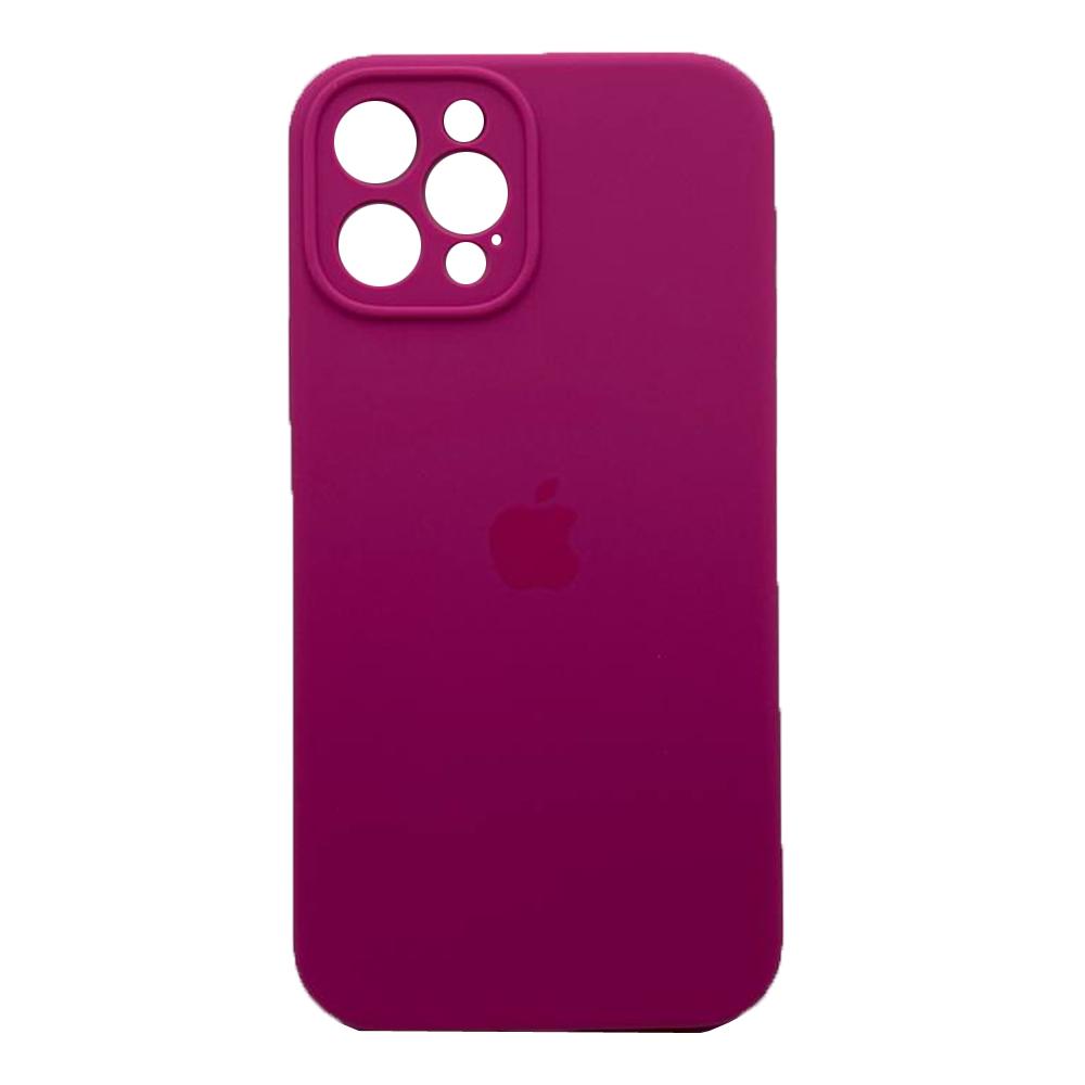 Silicone Case Full Camera Protective (AA) для iPhone 12 Pro (6.1") (Dragon fruit)