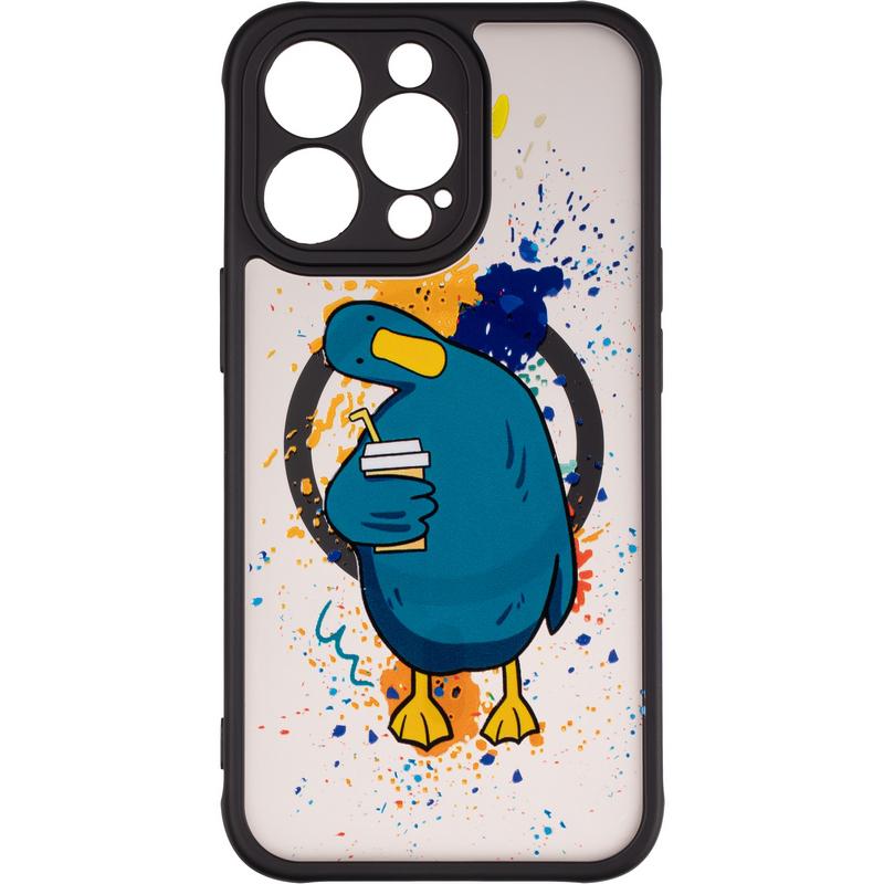 Накладка Gelius Print Magsafe для IPhone 13 Pro Coffee Duck