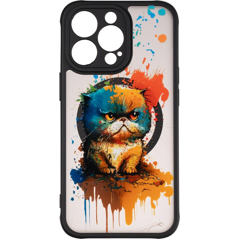 Накладка Gelius Print Magsafe для IPhone 14 Pro Max Fluffy Cat