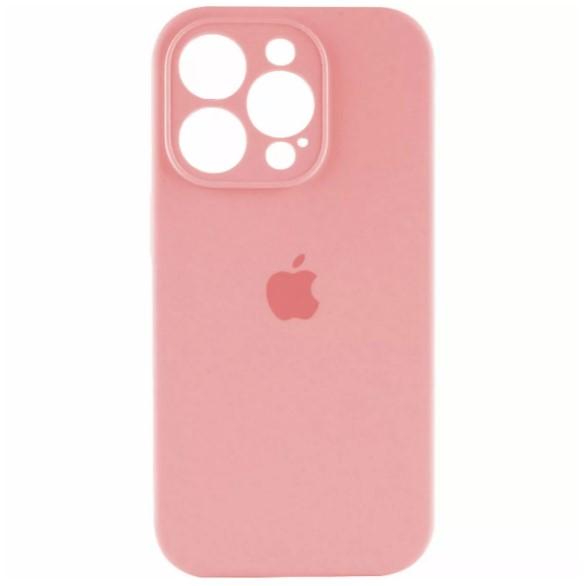 Silicone Case Full Camera Protective (AA) для iPhone 13 Pro (Pink)