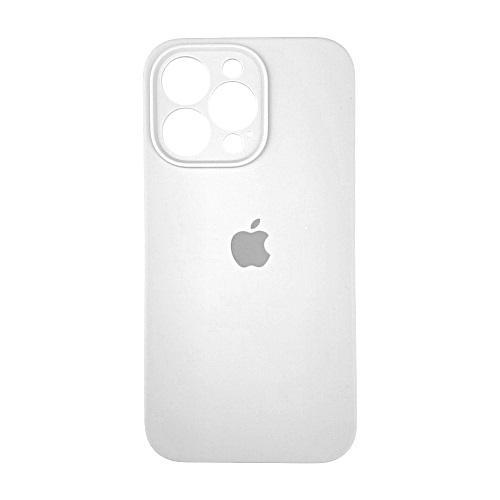 Silicone Case Full Camera Protective (AA) для iPhone 13 Pro Max (White)