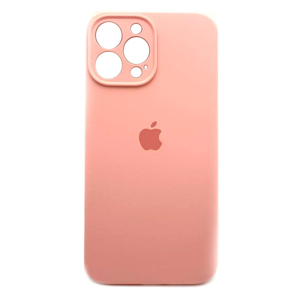 Silicone Case Full Camera Protective (AA) для iPhone 13 Pro Max (Light pink)