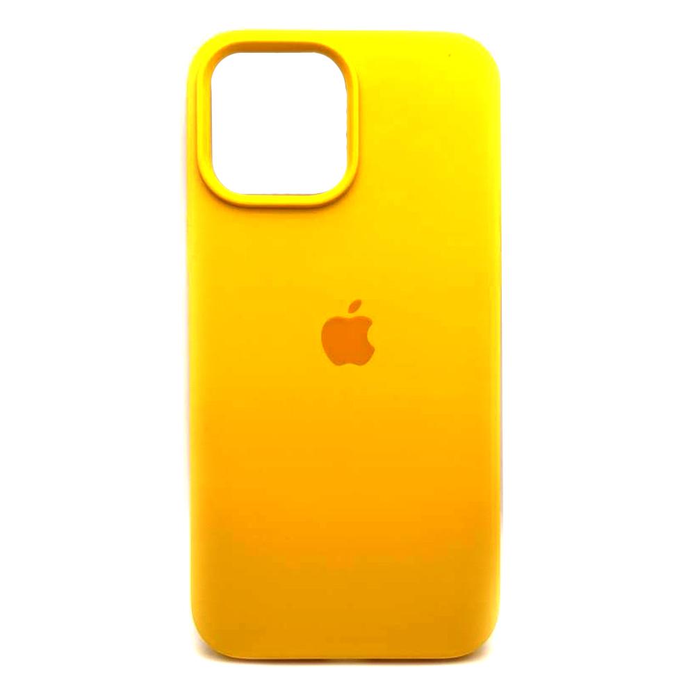 Silicone Case Full Protective (AA) для iPhone 13 PRO MAX (Neon yellow)